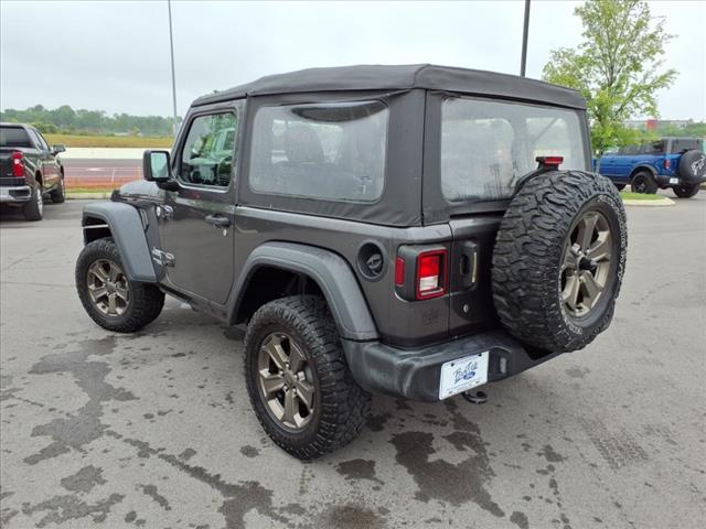 used 2019 Jeep Wrangler car, priced at $17,487