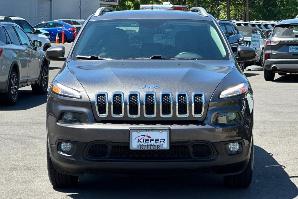 used 2018 Jeep Cherokee car, priced at $17,238