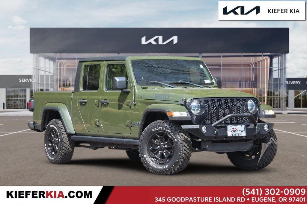 used 2021 Jeep Gladiator car, priced at $34,444
