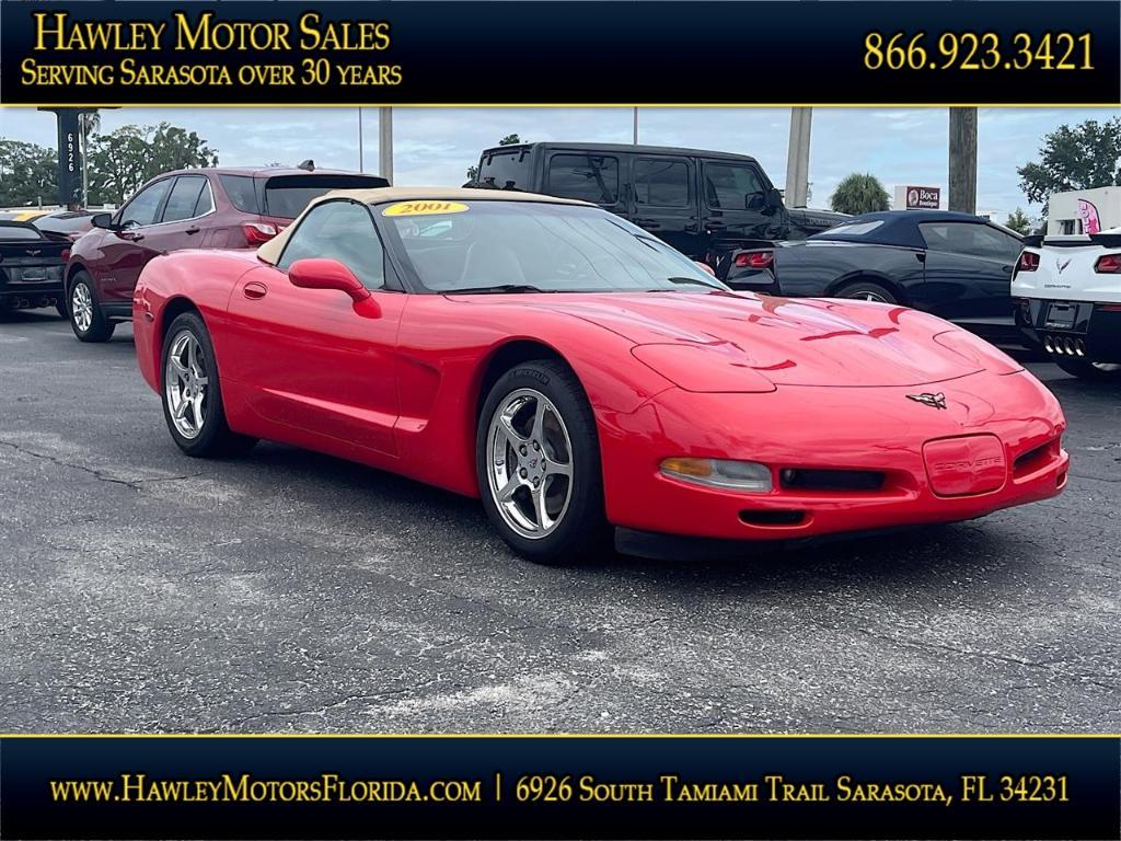 used 2001 Chevrolet Corvette car, priced at $21,988