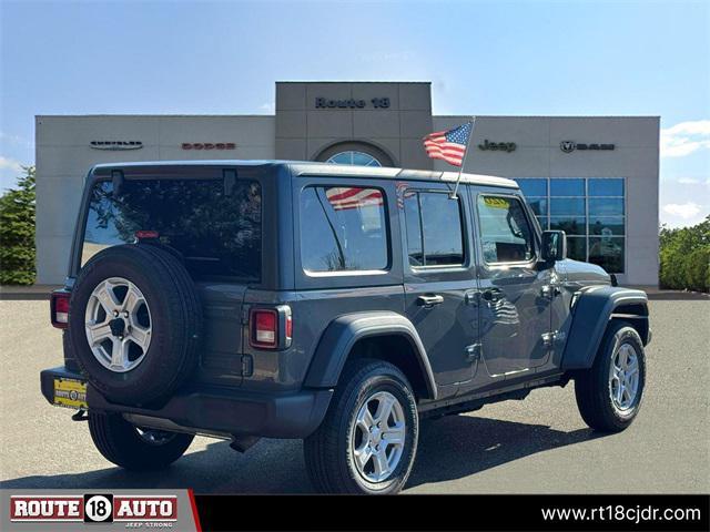 used 2020 Jeep Wrangler Unlimited car, priced at $19,364