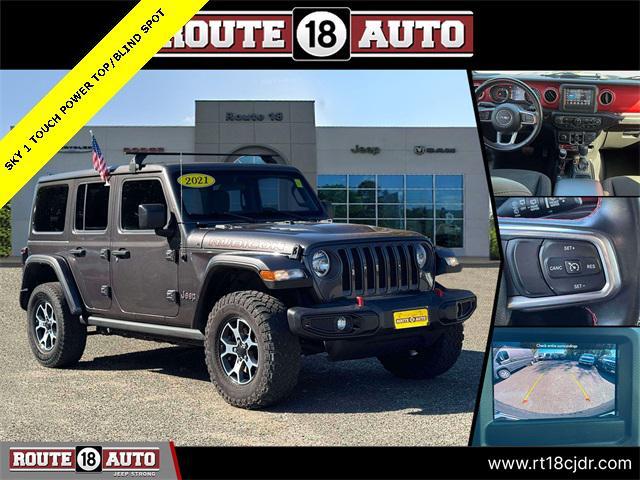 used 2021 Jeep Wrangler Unlimited car, priced at $33,313