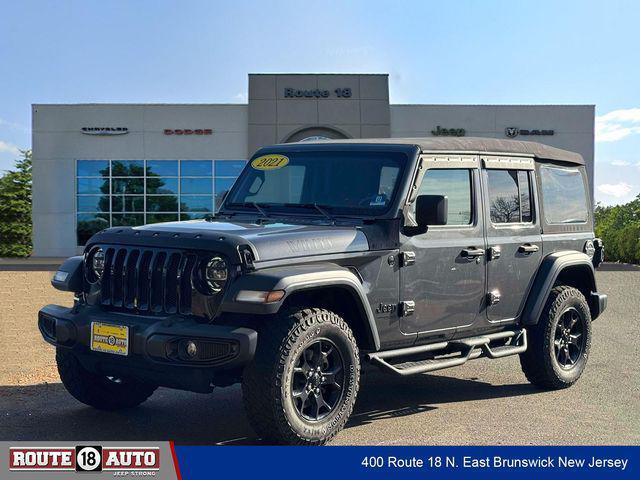 used 2021 Jeep Wrangler car, priced at $23,995