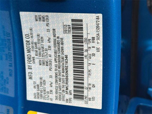 used 2022 Ford Bronco Sport car, priced at $22,995