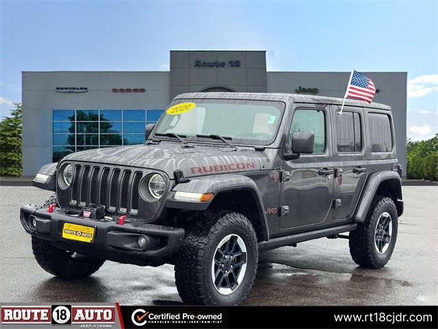 used 2020 Jeep Wrangler Unlimited car, priced at $34,995