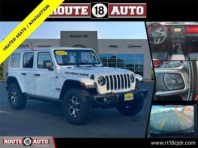 used 2021 Jeep Wrangler Unlimited car, priced at $29,995