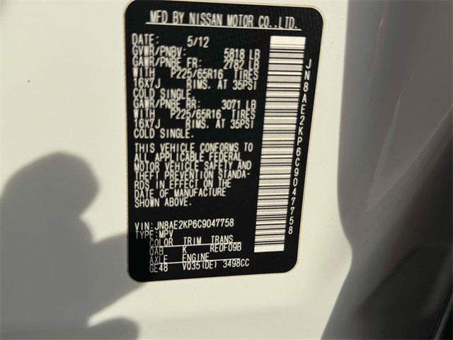 used 2012 Nissan Quest car, priced at $7,995