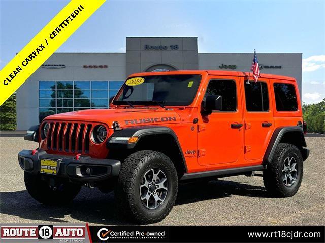 used 2019 Jeep Wrangler Unlimited car, priced at $22,193