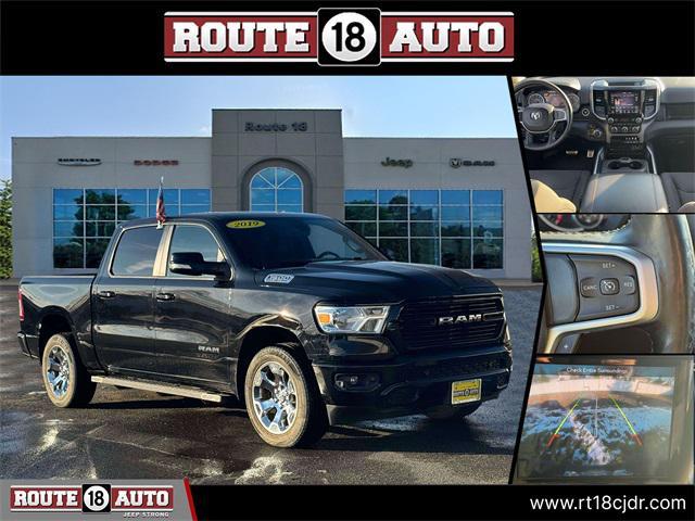 used 2019 Ram 1500 car, priced at $17,500