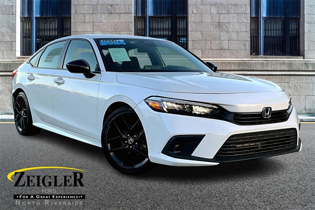 used 2024 Honda Civic car, priced at $24,344