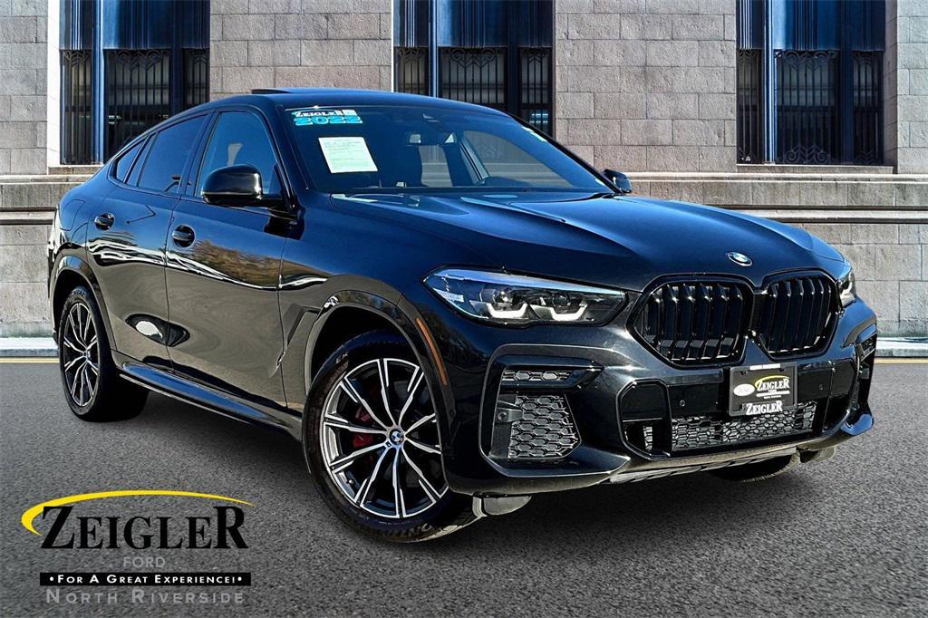 used 2022 BMW X6 car, priced at $43,394