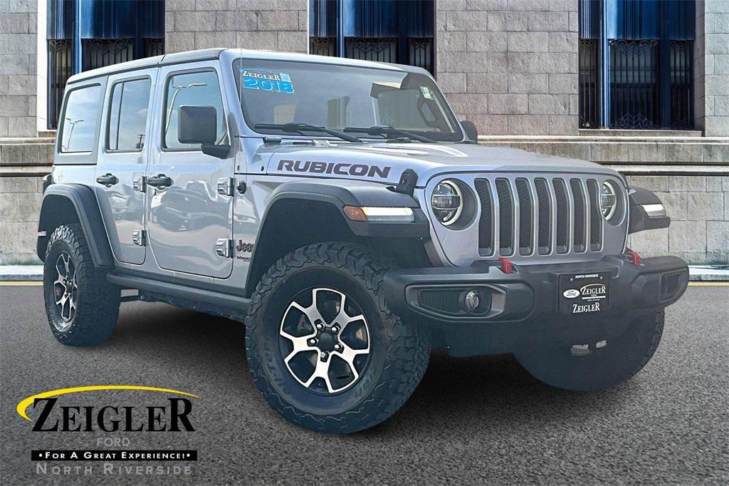used 2018 Jeep Wrangler Unlimited car, priced at $25,984