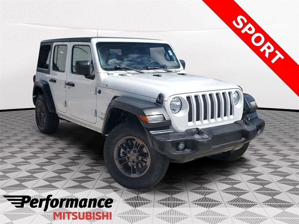 used 2020 Jeep Wrangler Unlimited car, priced at $17,999