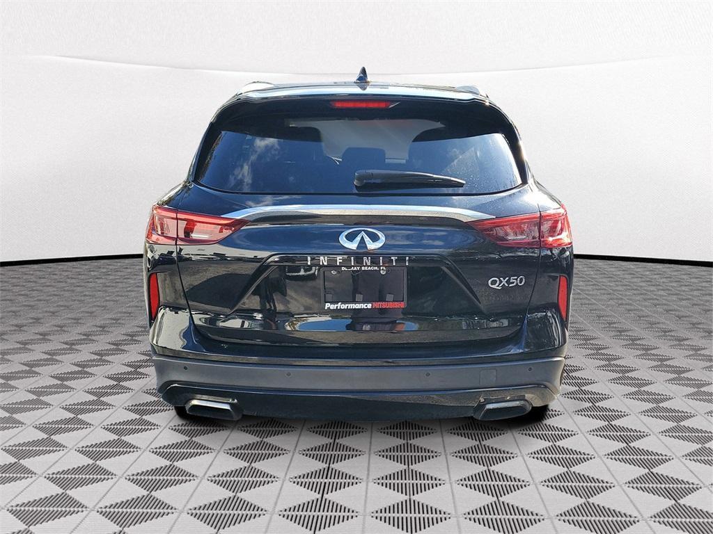 used 2020 INFINITI QX50 car, priced at $17,299