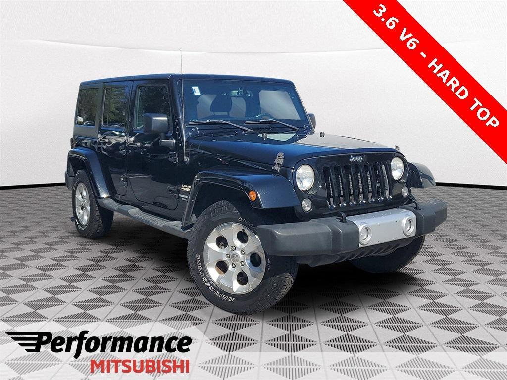 used 2015 Jeep Wrangler Unlimited car, priced at $14,999