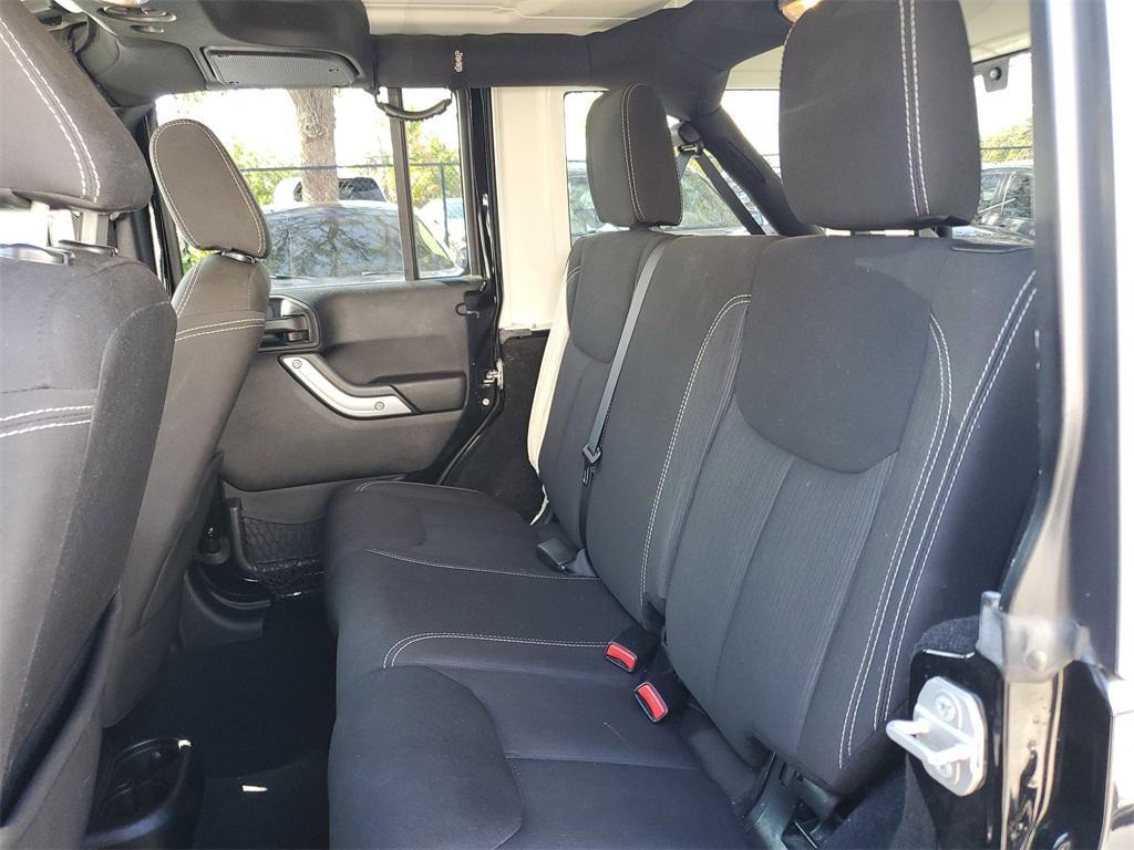 used 2015 Jeep Wrangler Unlimited car, priced at $14,999