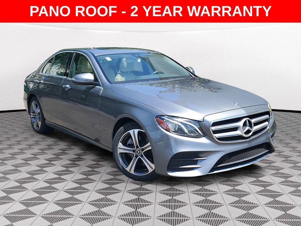 used 2018 Mercedes-Benz E-Class car, priced at $19,899