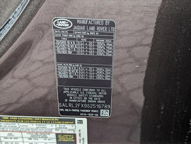 new 2025 Land Rover Discovery car, priced at $73,353