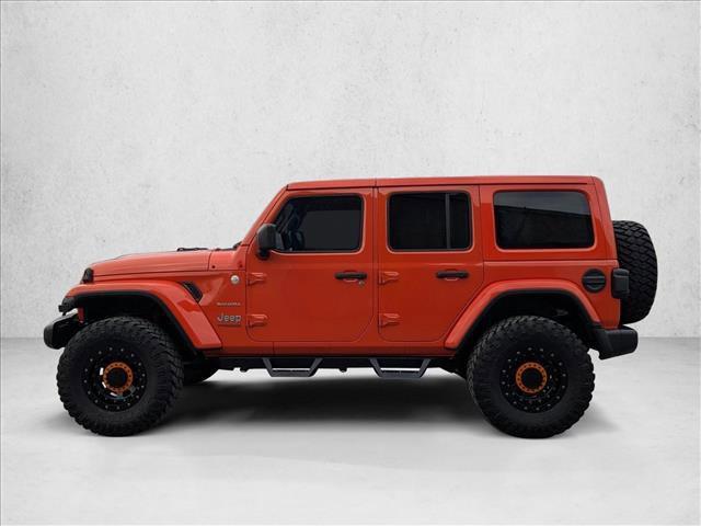 used 2020 Jeep Wrangler Unlimited car, priced at $31,486