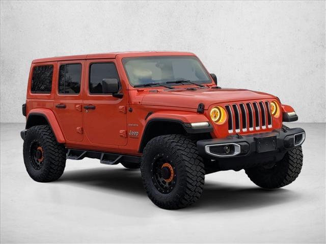 used 2020 Jeep Wrangler Unlimited car, priced at $31,486