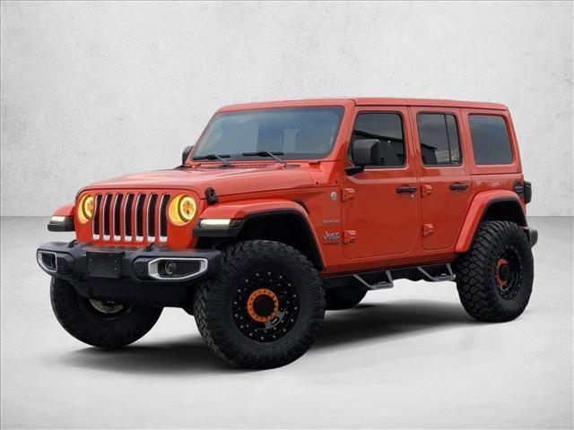 used 2020 Jeep Wrangler Unlimited car, priced at $31,486