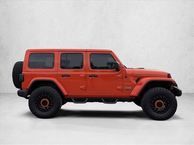 used 2020 Jeep Wrangler Unlimited car, priced at $31,486