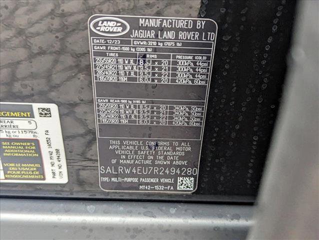 new 2024 Land Rover Discovery car, priced at $65,985