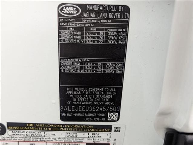 new 2025 Land Rover Defender car, priced at $80,983