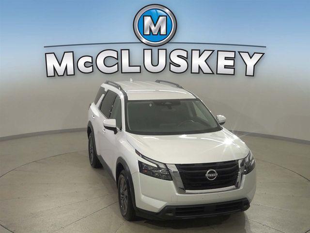 used 2025 Nissan Pathfinder car, priced at $36,387