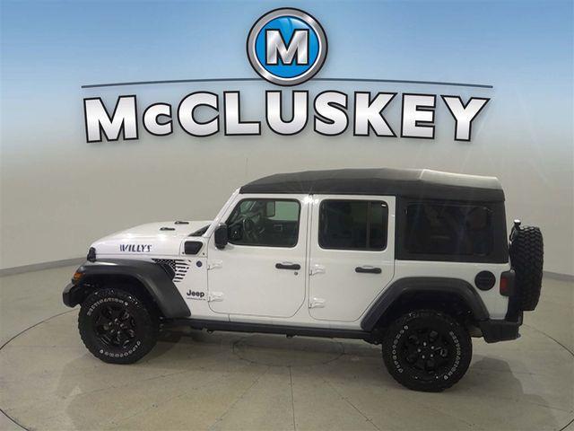 used 2023 Jeep Wrangler 4xe car, priced at $33,387