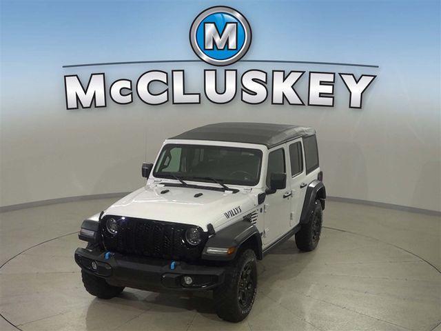 used 2023 Jeep Wrangler 4xe car, priced at $33,387