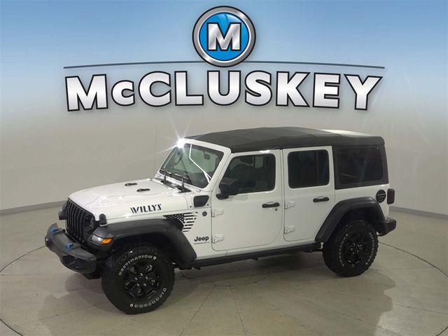 used 2023 Jeep Wrangler 4xe car, priced at $33,387