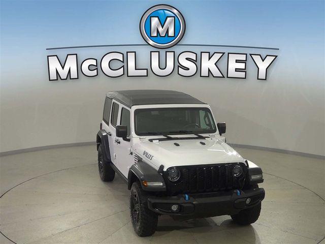 used 2023 Jeep Wrangler 4xe car, priced at $33,387