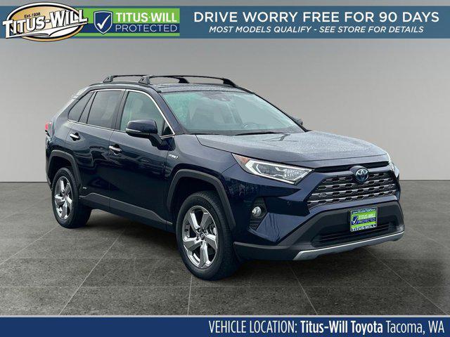 used 2020 Toyota RAV4 Hybrid car, priced at $32,463