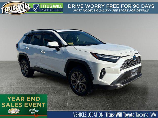 used 2022 Toyota RAV4 Hybrid car, priced at $37,450