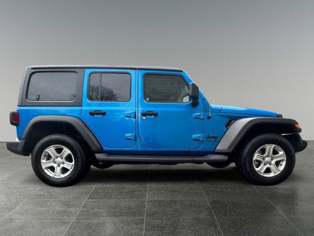 used 2022 Jeep Wrangler Unlimited car, priced at $32,611