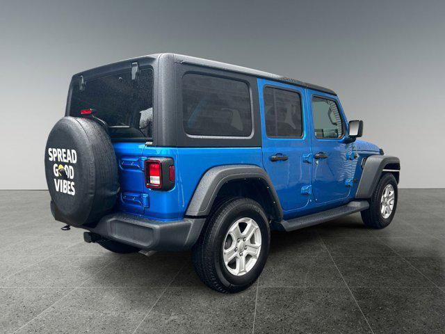 used 2022 Jeep Wrangler Unlimited car, priced at $32,611