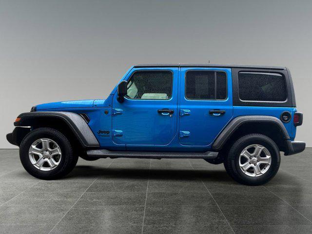 used 2022 Jeep Wrangler Unlimited car, priced at $32,611