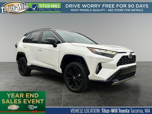 used 2022 Toyota RAV4 Hybrid car, priced at $36,977