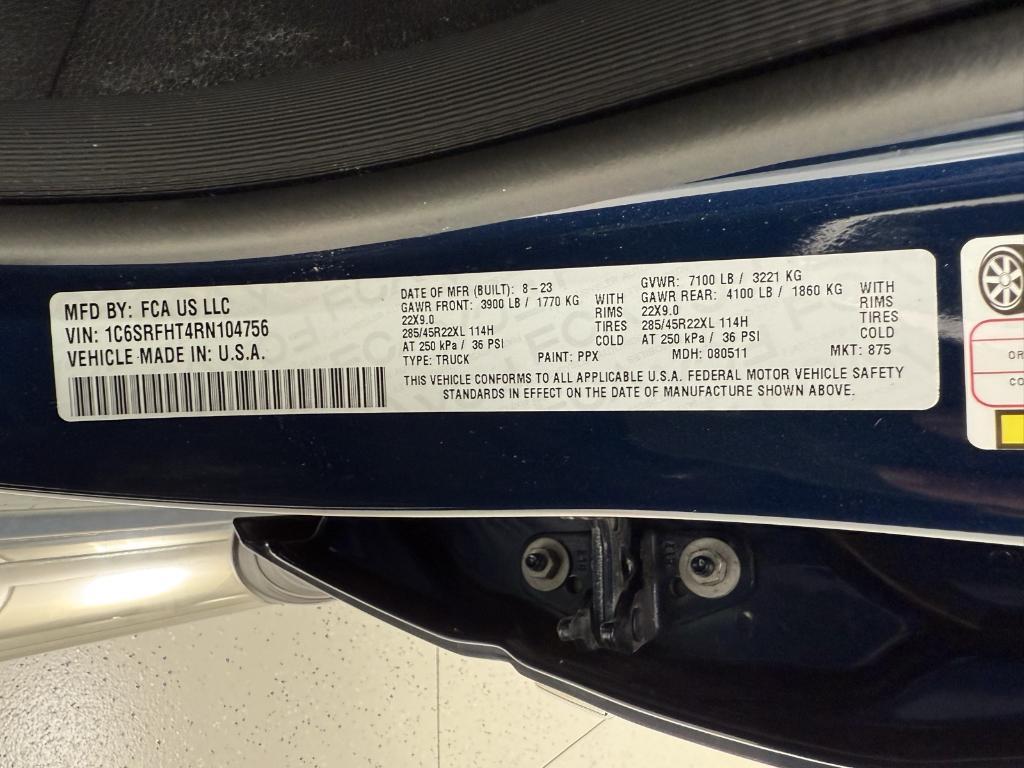 used 2024 Ram 1500 car, priced at $46,380