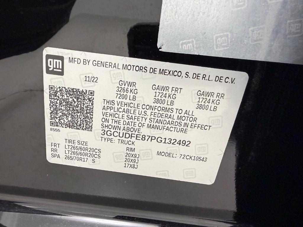 used 2023 Chevrolet Silverado 1500 car, priced at $43,880