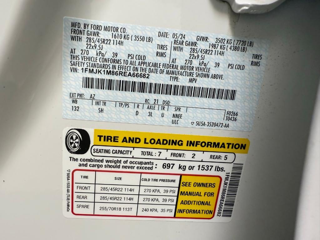 used 2024 Ford Expedition Max car, priced at $70,880