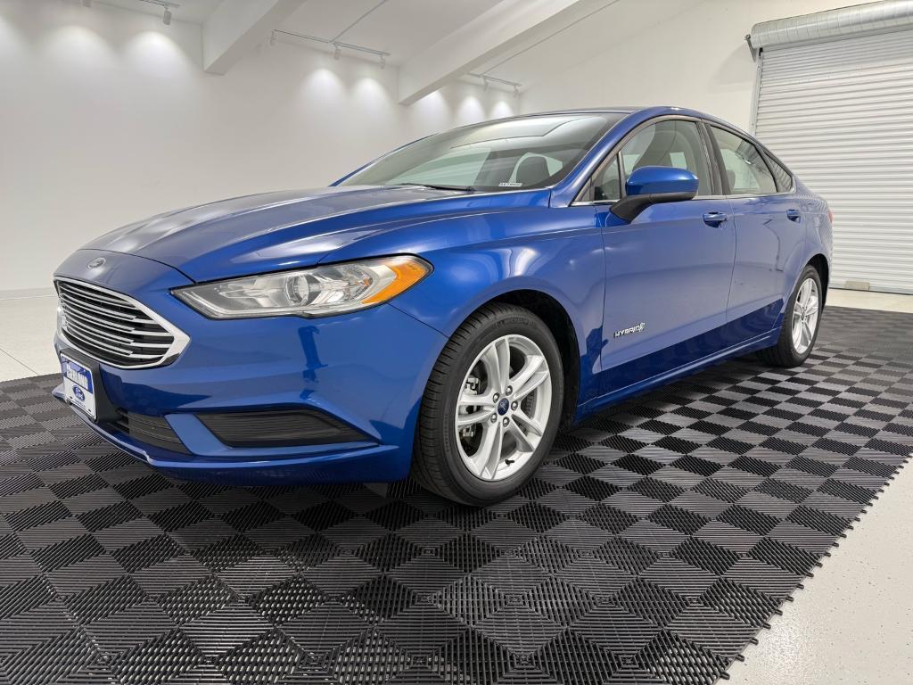 used 2018 Ford Fusion Hybrid car, priced at $18,480