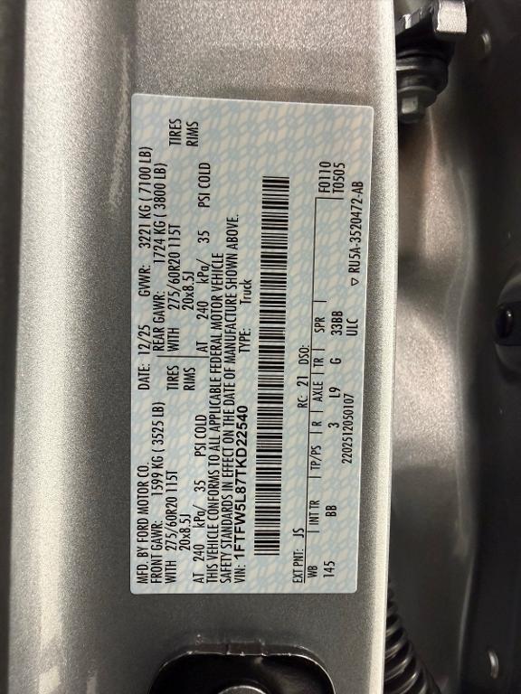 new 2026 Ford F-150 car, priced at $72,430