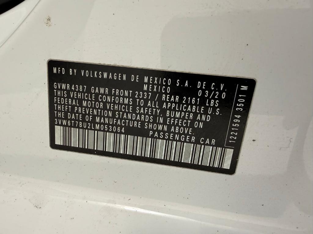 used 2020 Volkswagen Jetta GLI car, priced at $19,190