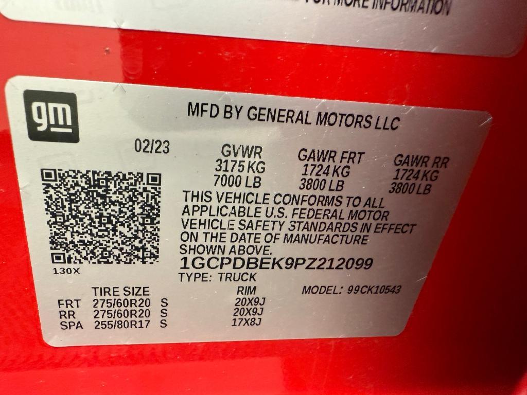 used 2023 Chevrolet Silverado 1500 car, priced at $35,780