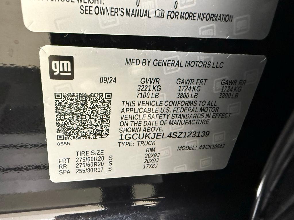 used 2025 Chevrolet Silverado 1500 car, priced at $60,780