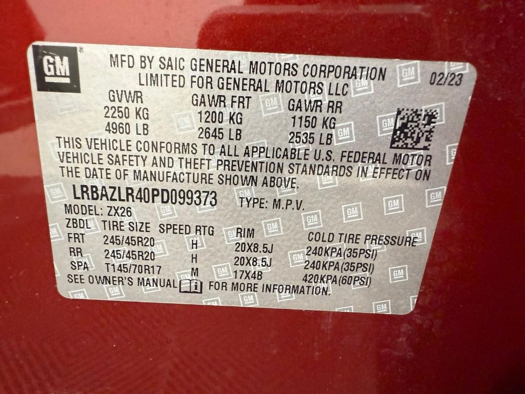 used 2023 Buick Envision car, priced at $24,480