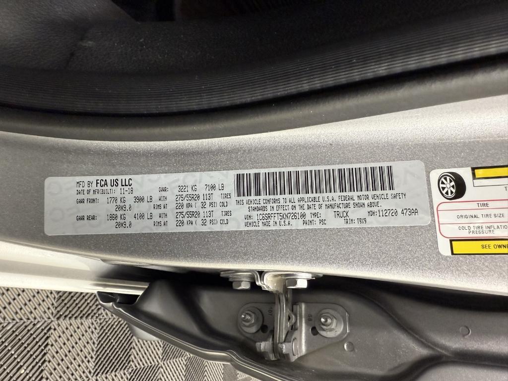 used 2019 Ram 1500 car, priced at $29,670