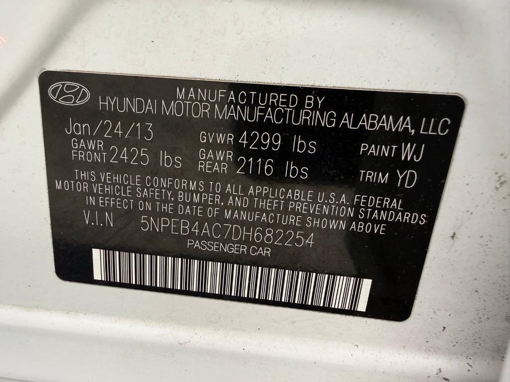 used 2013 Hyundai Sonata car, priced at $8,480